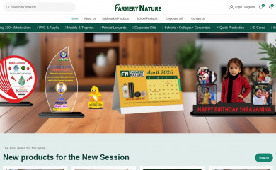 farmerynature.in screenshot