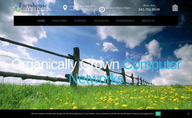 farmhousenetworking.com screenshot