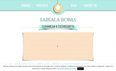 farfalabodas.com screenshot