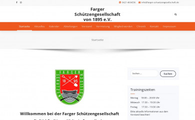 farger-schuetzengesellschaft.de screenshot
