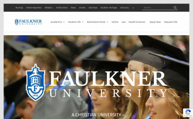 faulkner.edu screenshot