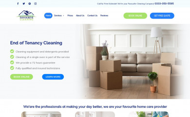 favouritecleaning.co.uk screenshot
