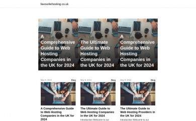 favouritehosting.co.uk screenshot