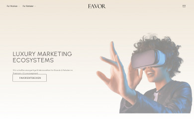 favor-holding.de screenshot