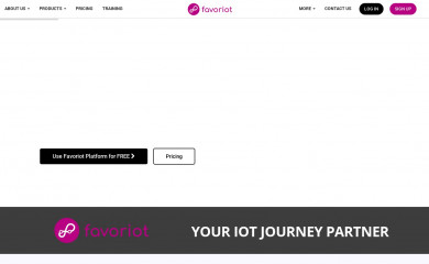 favoriot.com screenshot