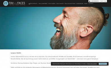 favorite-faces.de screenshot