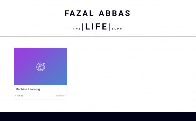 fazalabbas.com screenshot
