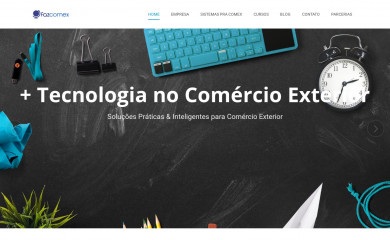 fazcomex.com.br screenshot