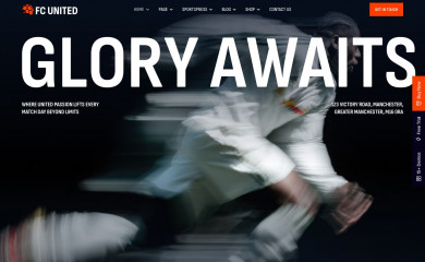 http://fc-united.axiomthemes.com/ screenshot