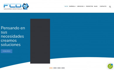 fcdsolucionesindustriales.co screenshot