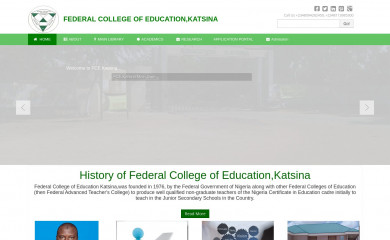fcekatsina.edu.ng screenshot