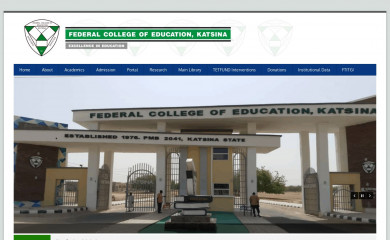 fcekatsina.edu.ng screenshot