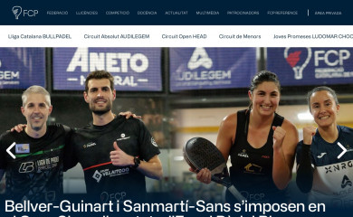 fcpadel.cat screenshot