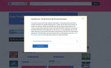 fcpredicts.com screenshot