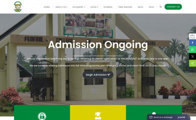 feca.edu.ng screenshot