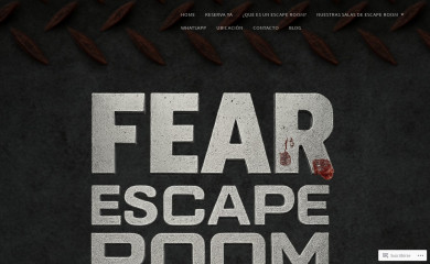 fearescaperoom.com screenshot
