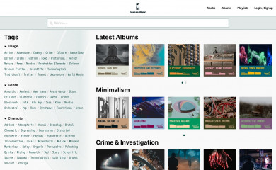 featuremusic.net screenshot