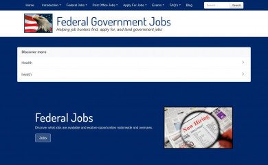 federaljobs.net screenshot