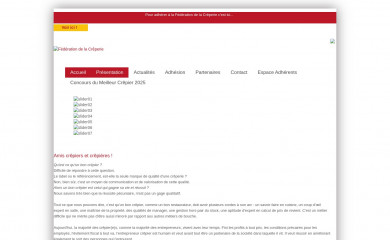 federationdelacreperie.com screenshot