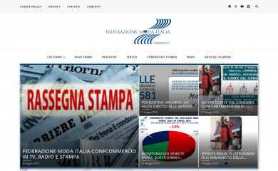 federazionemodaitalia.it screenshot