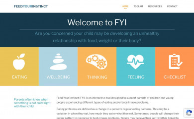 feedyourinstinct.com.au screenshot