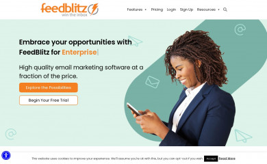 feedblitz.com screenshot