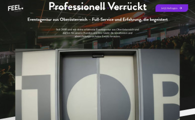 feel-events.at screenshot
