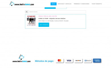 feelthetickets.com screenshot
