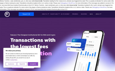 feeless.finance screenshot