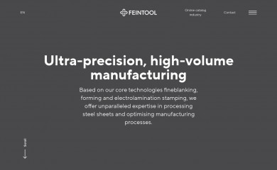 feintool.com screenshot