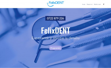 felixdent.ro screenshot