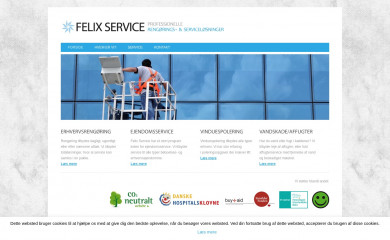 felixservice.dk screenshot