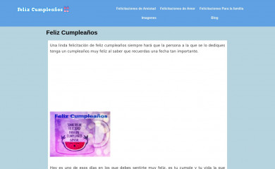 feliz-cumpleanos.org screenshot