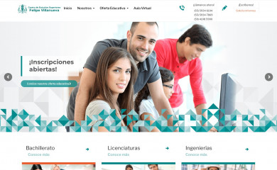 felipevillanueva.edu.mx screenshot