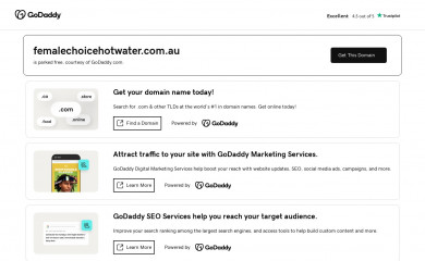 femalechoicehotwater.com.au screenshot