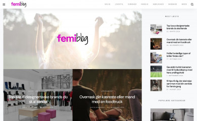 femiblog.dk screenshot