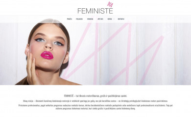 feministe.lt screenshot