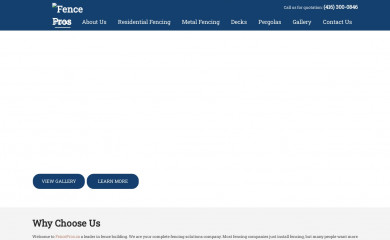 fencepros.ca screenshot