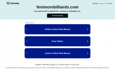 fenimorebilliards.com screenshot