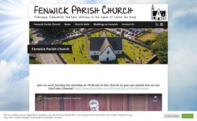 fenwickparishchurch.org.uk screenshot