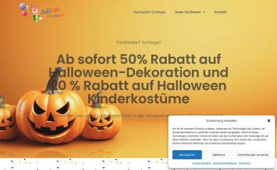 festbedarf-schlegel.de screenshot