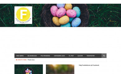festdoktoren.dk screenshot