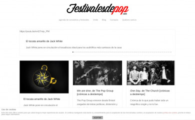 festivalesdepop.com screenshot