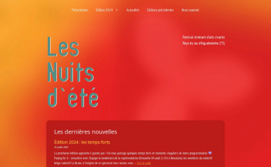 festivallesnuitsdete.fr screenshot