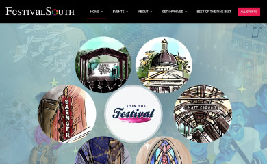 festivalsouth.org screenshot