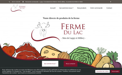 ferme-du-lac.fr screenshot