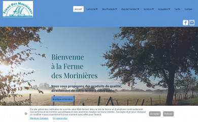 ferme-des-morinieres.fr screenshot
