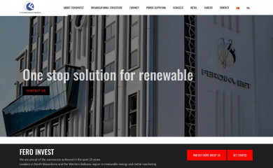 feroinvest.mk screenshot