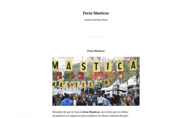 feriamasticar.com.ar screenshot
