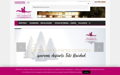 feriavalladolid.com screenshot